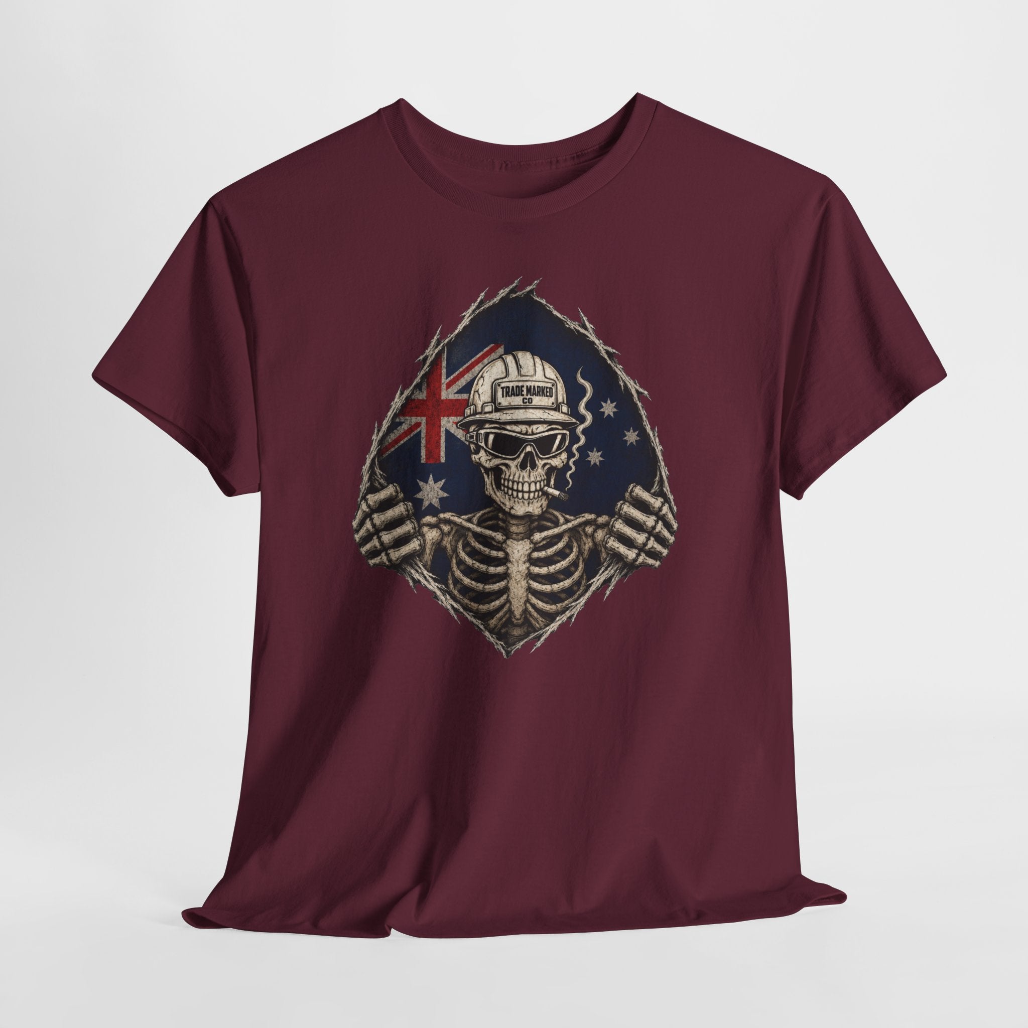 Aussie To The Bone - Tradie SkeletonTee