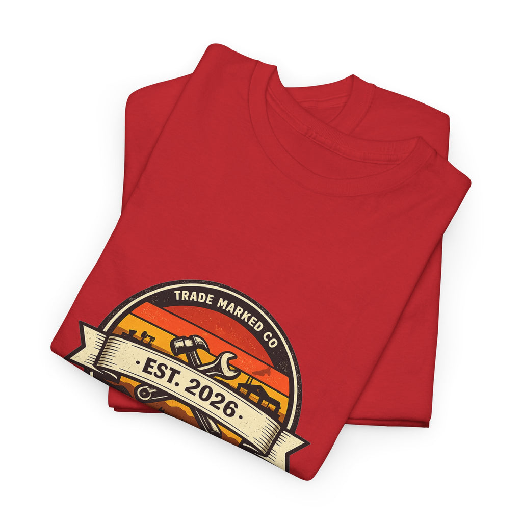 Est. 2026 Sunset Badge Tee