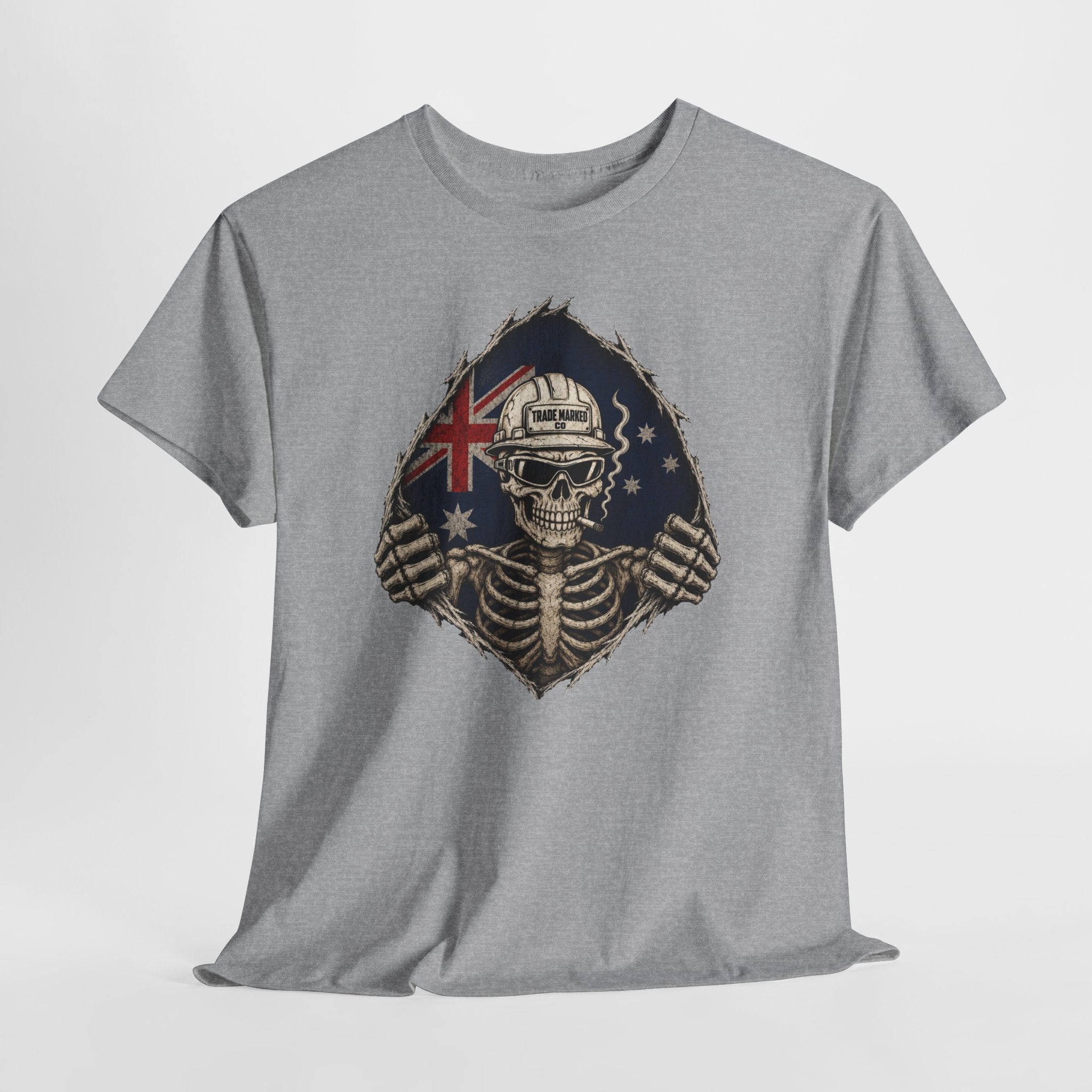 Aussie To The Bone - Tradie SkeletonTee
