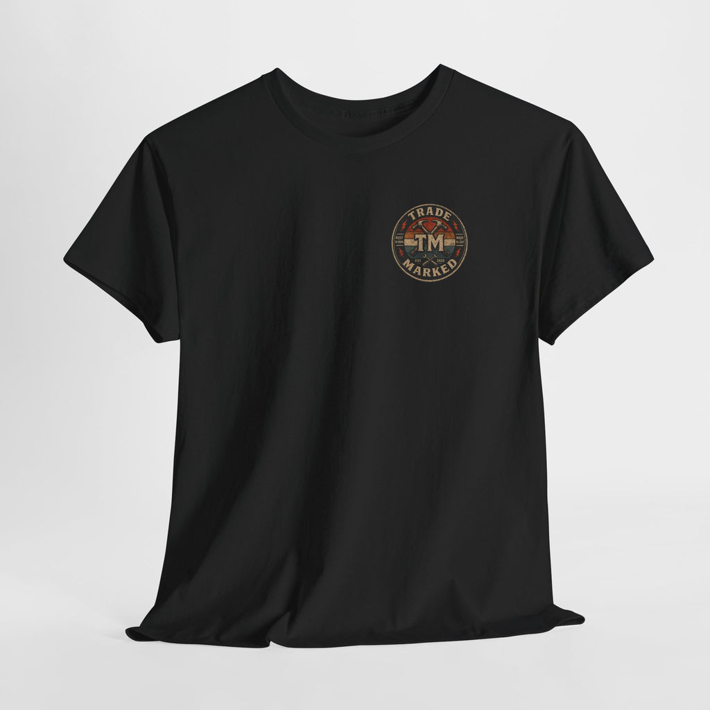 Retro 'TM' Compass Logo Chest T-Shirt