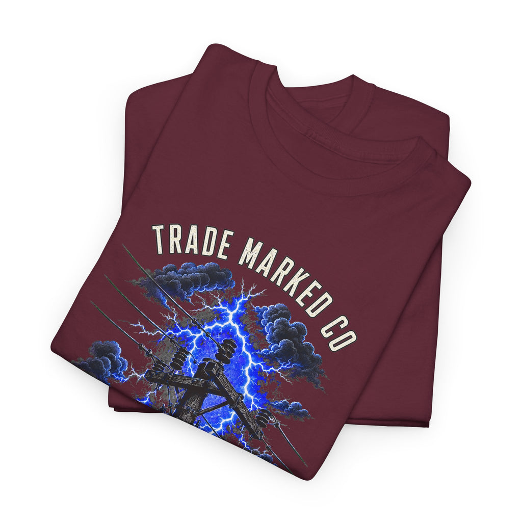 "When The Lights Go Out We Go To Work" Lineman Tee