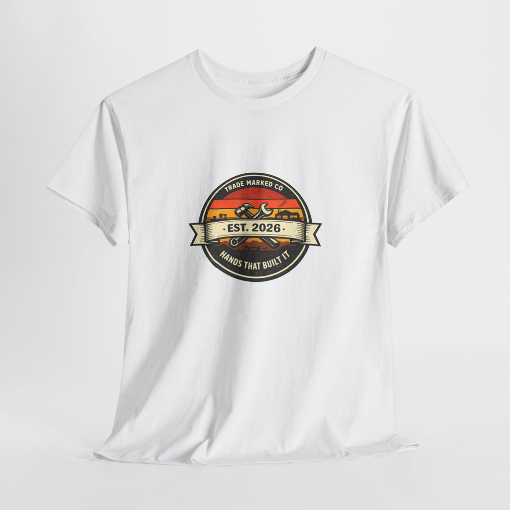Est. 2026 Sunset Badge Tee