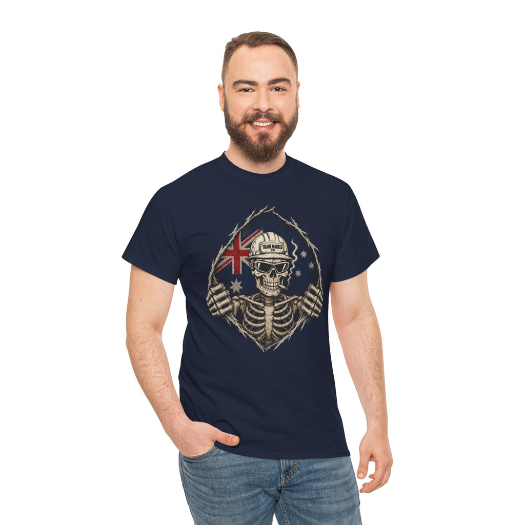 Aussie To The Bone - Tradie SkeletonTee