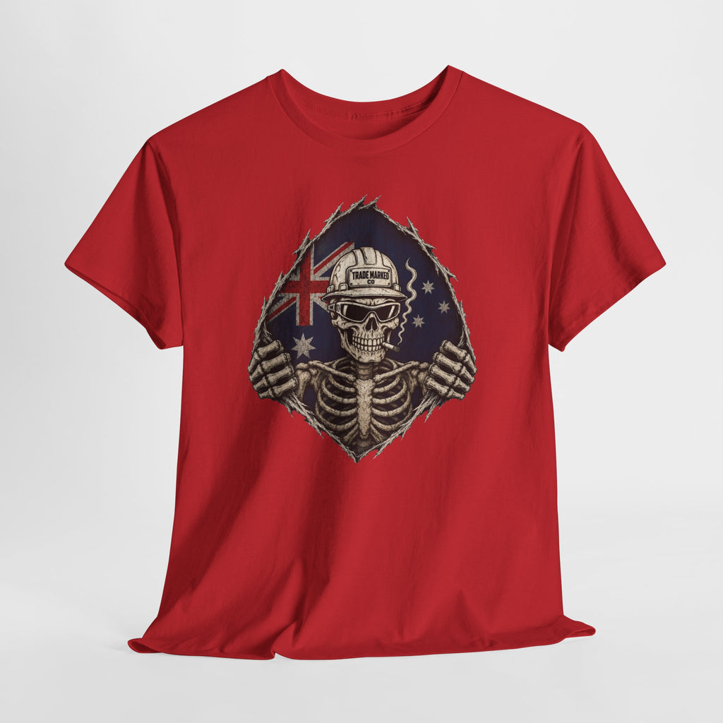 Aussie To The Bone - Tradie SkeletonTee