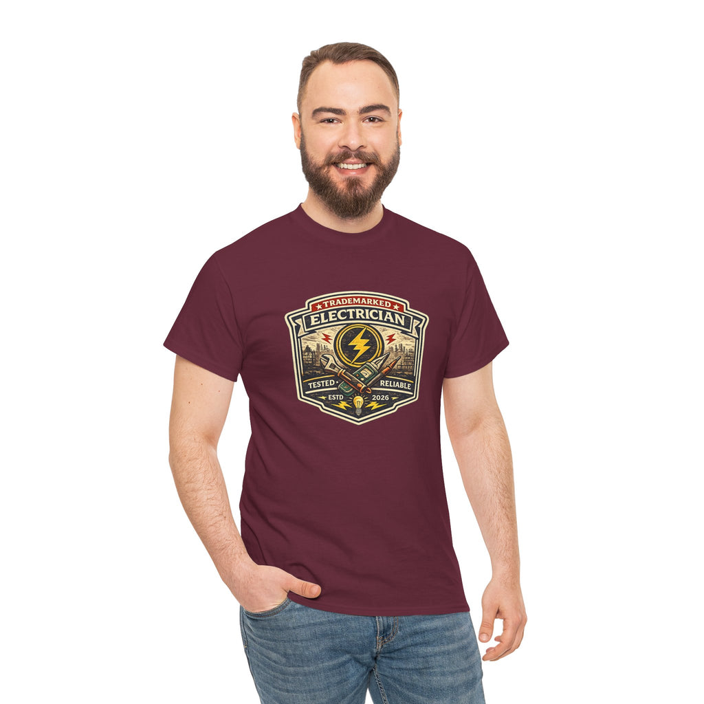 Proud Reliable Electrician Graphic Tee