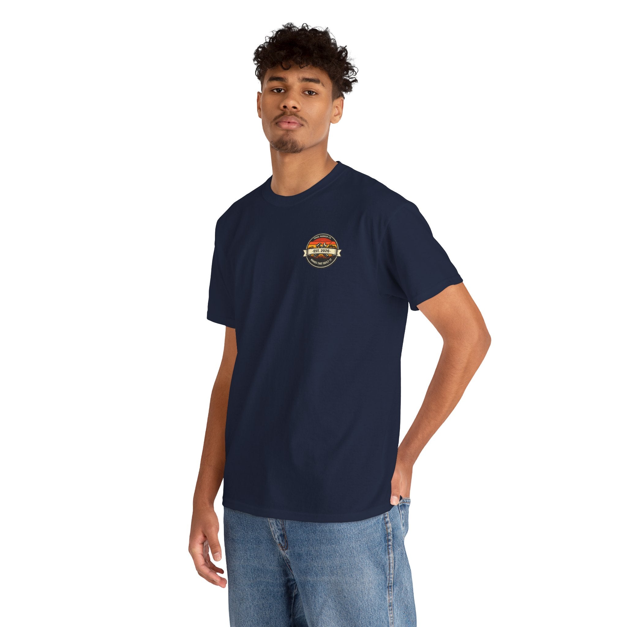 Vintage Tee – Small Chest Logo