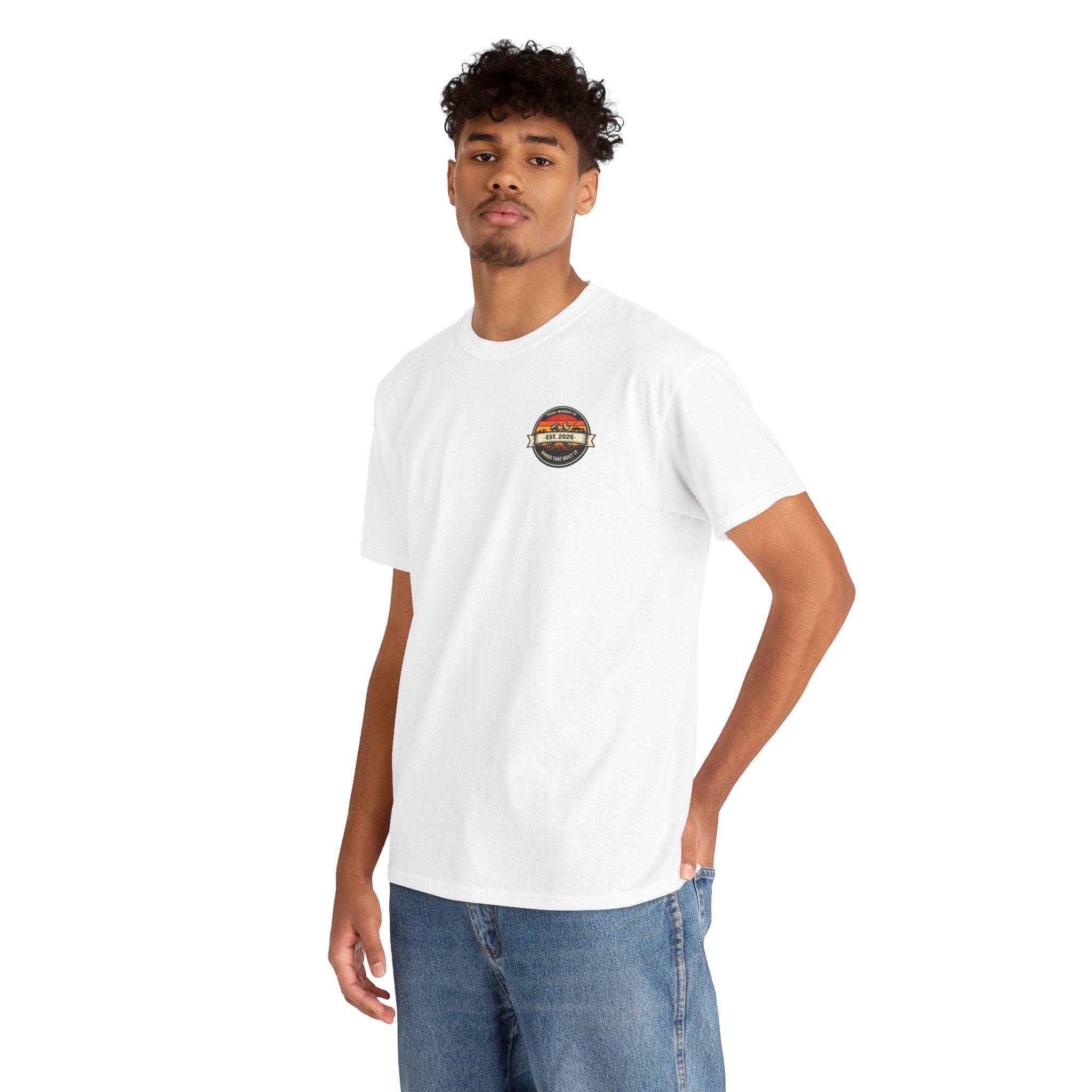Vintage Tee – Small Chest Logo