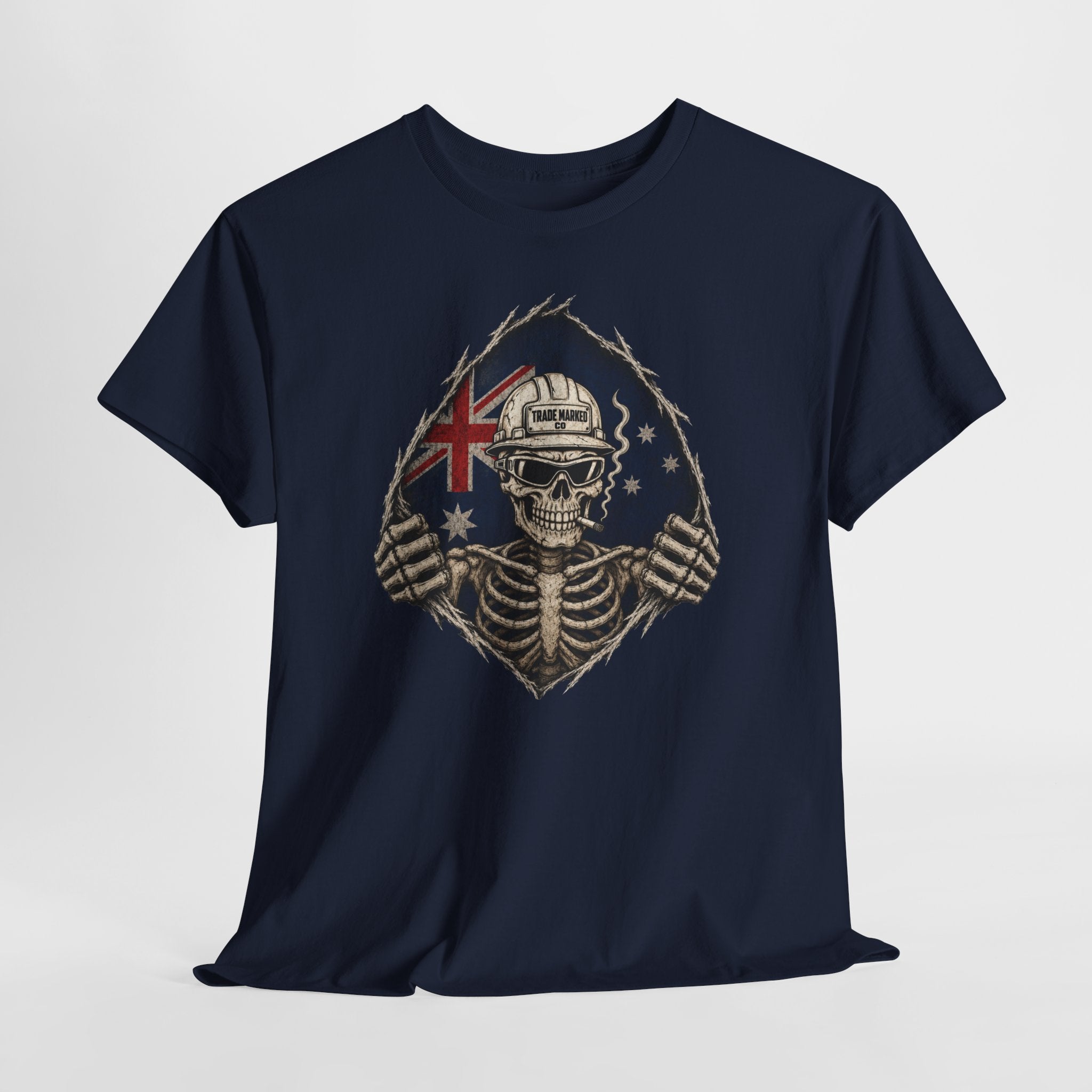 Aussie To The Bone - Tradie SkeletonTee